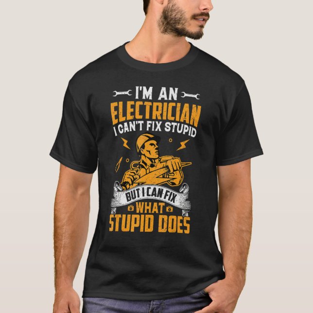 Electricians  3 T-Shirt (Front)