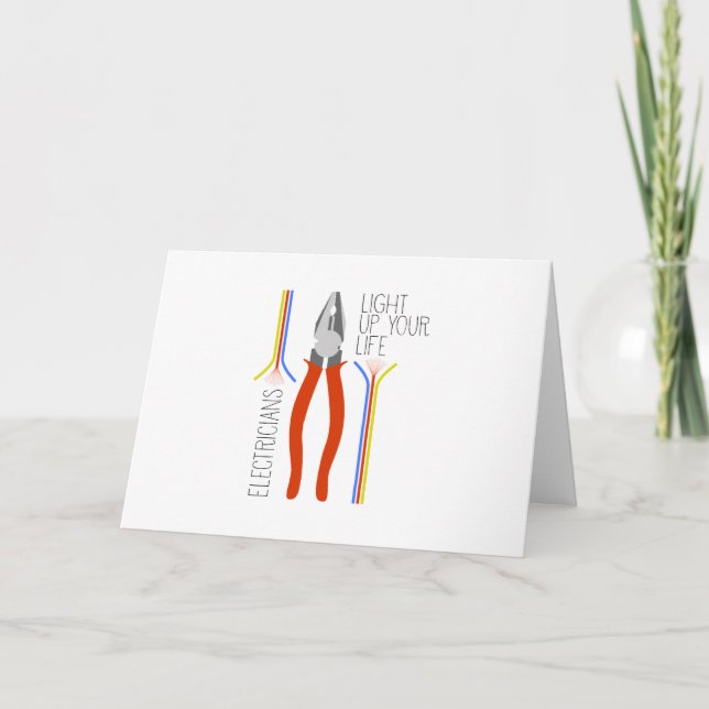 Electricians Card (Front)