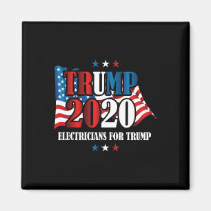 Electricians Trump President Campaign Magnet