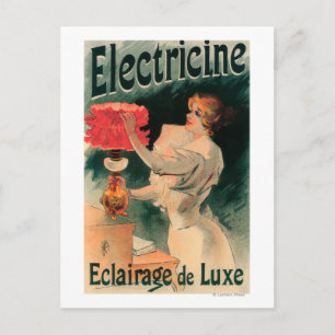 Electricine Promotional PosterFrance Postcard