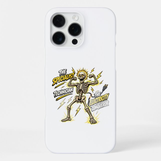 Electricity Conqueror Phone Cover (Back)