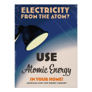 Electricity from the Atom? Poster