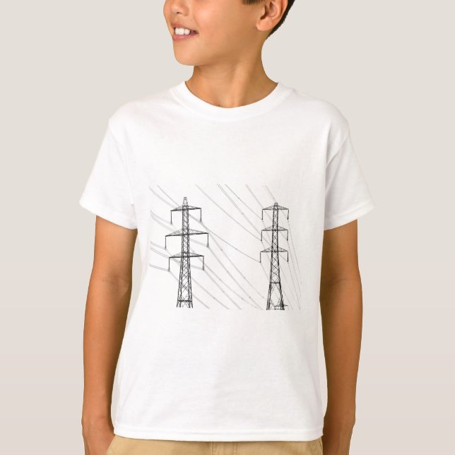 Electricity pylons T-Shirt (Front)
