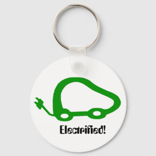 ElectricVehicleFriendly, Electrified! Key Ring