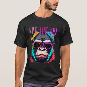 Electrifying Biker Gorilla Motorbike Monkey Ape Gi T-Shirt