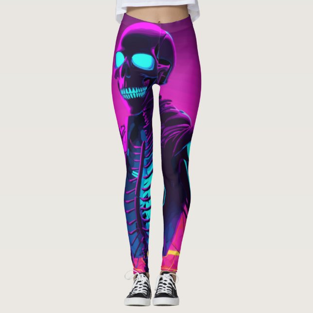Electro Bones Leggings (Front)