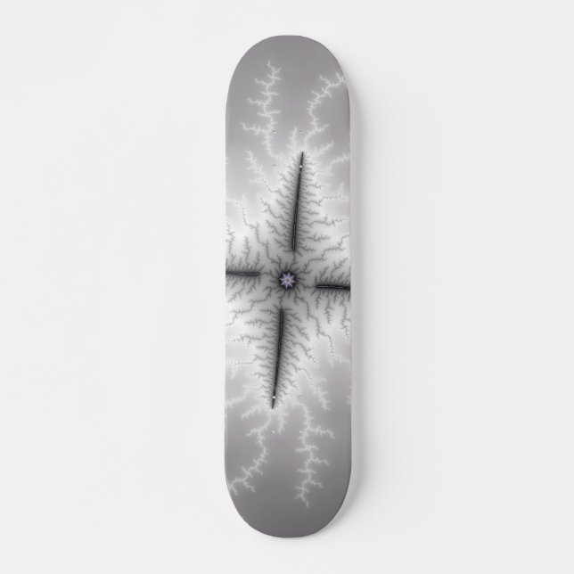 Electro - Fractal Art Skateboard (Front)
