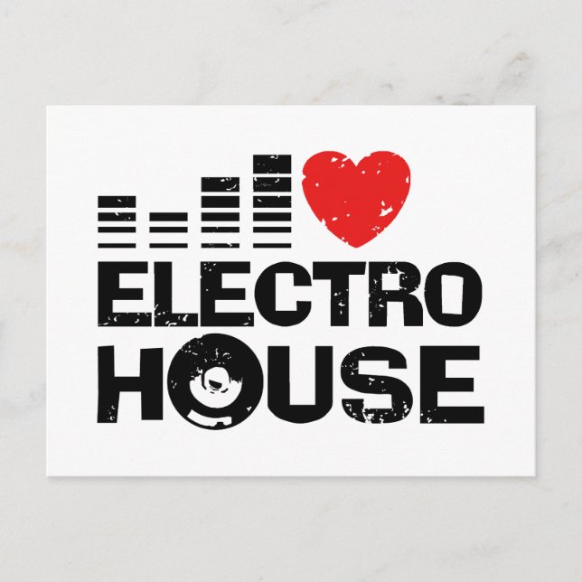 Electro House Postcard (Front)