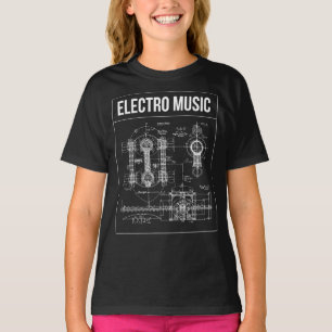 Electro Music poster design T-Shirt