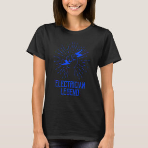 Electro Worker Electronic Voltage Craftsman Electr T-Shirt
