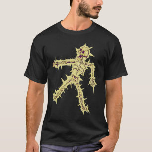 Electrocuted Skeleton Halloween T-Shirt