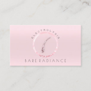 Electrolysis Hair Removal Appointment Wow Pink Card