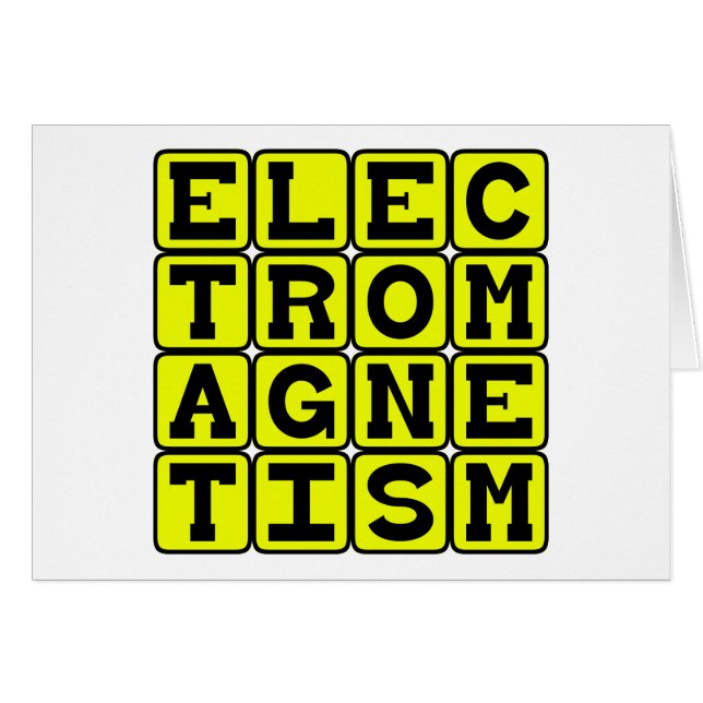 Electromagnetism, Physics Branch (Front Horizontal)