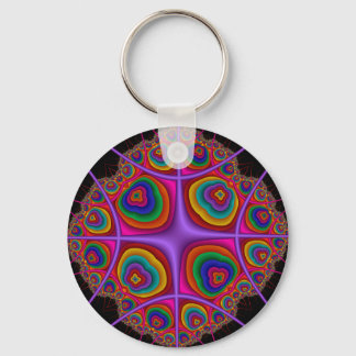 Electron Cloud Key Ring