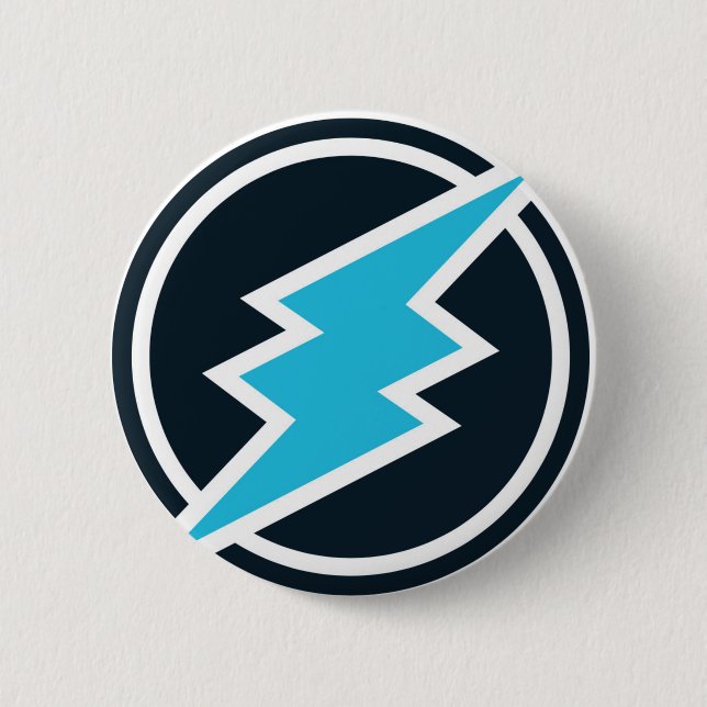 Electroneum Gear 6 Cm Round Badge (Front)