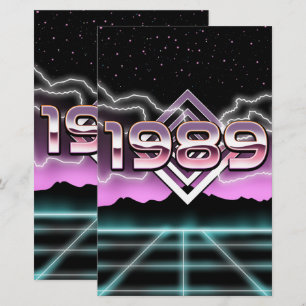 Electronic 1989 stationery