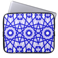 Electronic Bag, A vibrant classic blue pattern La