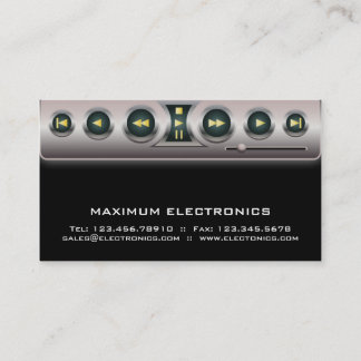Electronic Business Card Black