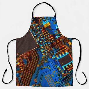 Electronic circuit board close up. background,boar apron
