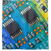 Electronic circuit board close up. background,boar