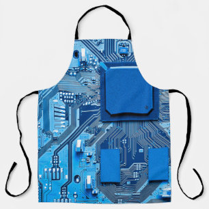 Electronic circuit board close up. circuit,board,s apron