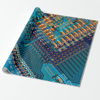 Electronic circuit board close up. computer,semico