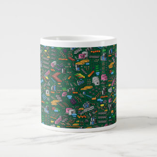Electronic Circuit Board Large Coffee Mug