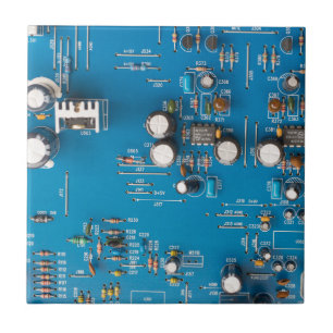 Electronic circuit board tile