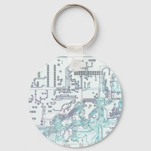 electronic circuit key ring