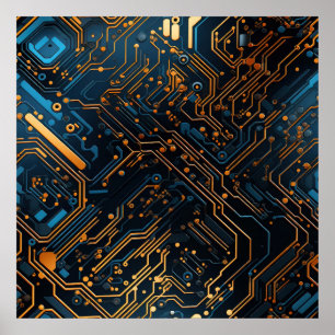 Electronic Circuit Poster
