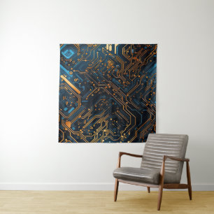 Electronic Circuit Tapestry