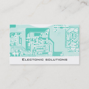 Electronic communication circuit board business business card