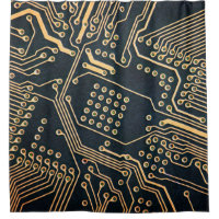 Electronic components, computer card close-up, dig