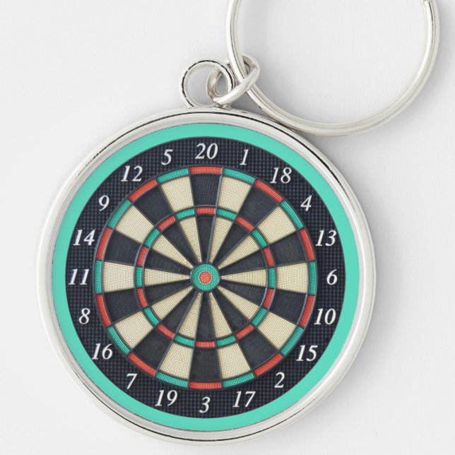 Electronic Dart Board Key Ring (Front)