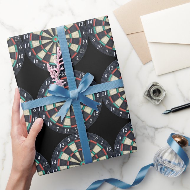 Electronic Dart Board Wrapping Paper (Gifting)