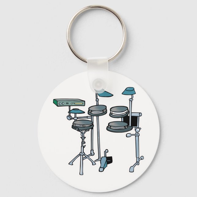 electronic drum set key ring (Front)