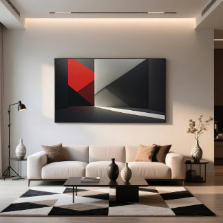 Electronic Modern Abstract Piece Canvas Print