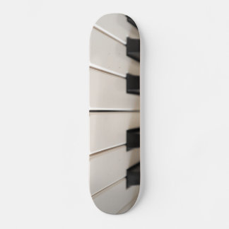 Electronic piano keyboard skateboard