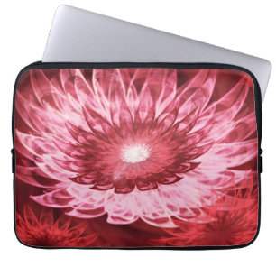 Electronics Bag Fantasy Flowers Red