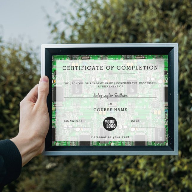 Electronics & Engineer Certificate of Completion (Creator Uploaded)