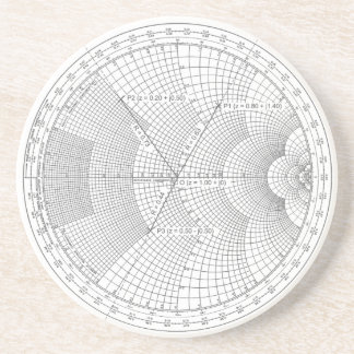 Electronics Engineer Smith Chart Coaster