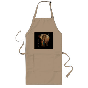 Elefant Cute Summer Girly Good Vibes Long Apron
