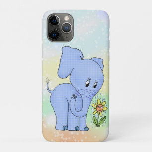 Elefant mit Blume Case-Mate iPhone Case