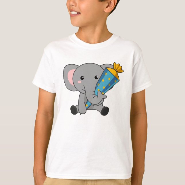 Elefant School Enrolment Day Care Centre 2021 T-Shirt (Front)