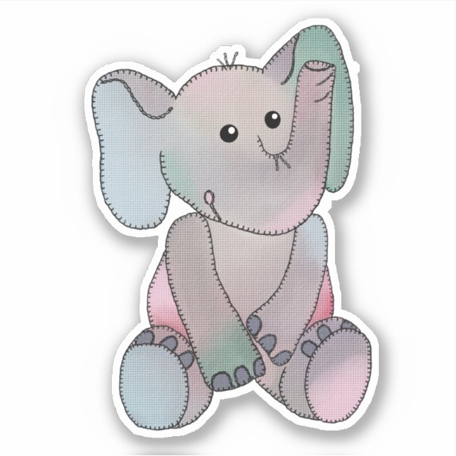 Elefant sticker (Front)