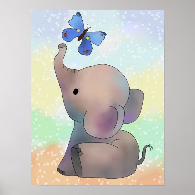 Elefantenposter Poster (Front)