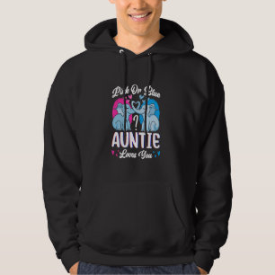 Elefants Gender Reveal Party Pink Or Blue Auntie L Hoodie