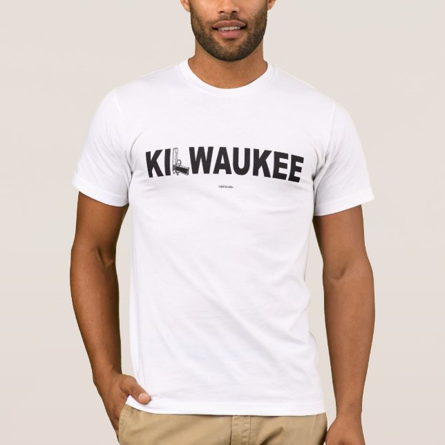 elefent industries Kilwaukee Team white T-Shirt (Front)