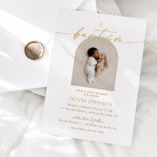 Elegan Arch Photo Baptism & Christening