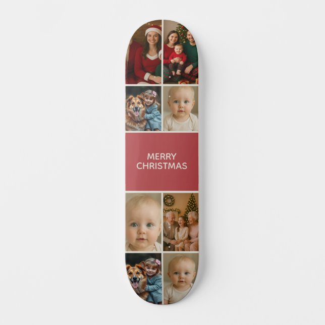elegance big many images sport Christmas Skateboard (Front)